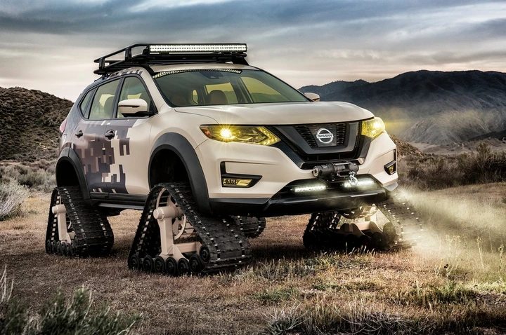 Nissan X-Trail: svelata l’inarrestabile versione cingolata