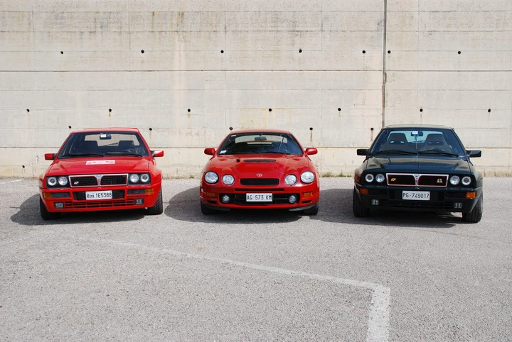 La Toyota Celica sfida la Delta Integrale