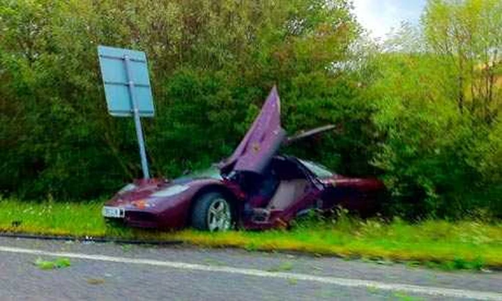 Incidente stradale per Mr Bean, distrutta la sua McLaren