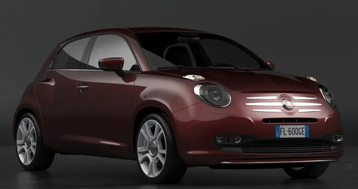 Fiat 600 60th Anniversary Concept