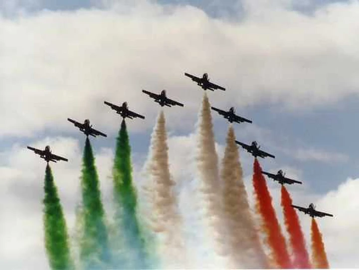 L'Alfa festeggia 50 anni delle Frecce Tricolori