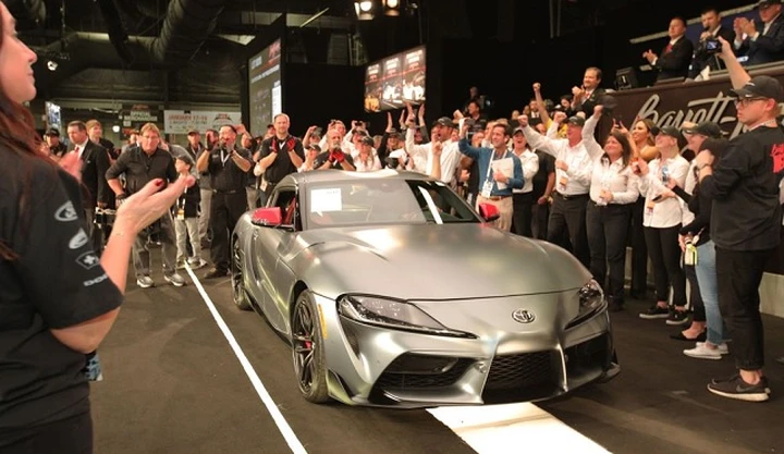 Toyota Supra A90: 2,1 milioni di dollari per il primo esemplare