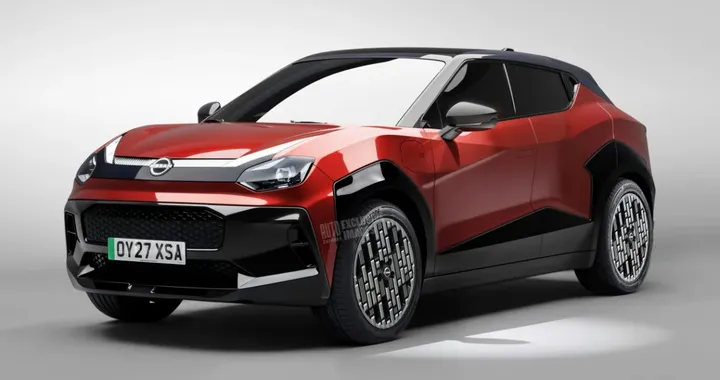 Nuova Nissan Juke EV: un render la immagina così