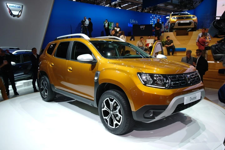Dacia Duster al Salone di Francoforte 2017