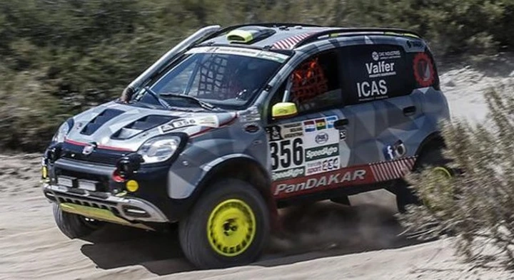 Dakar, 2017: Fiat Panda 4x4 Cross giunge al traguardo