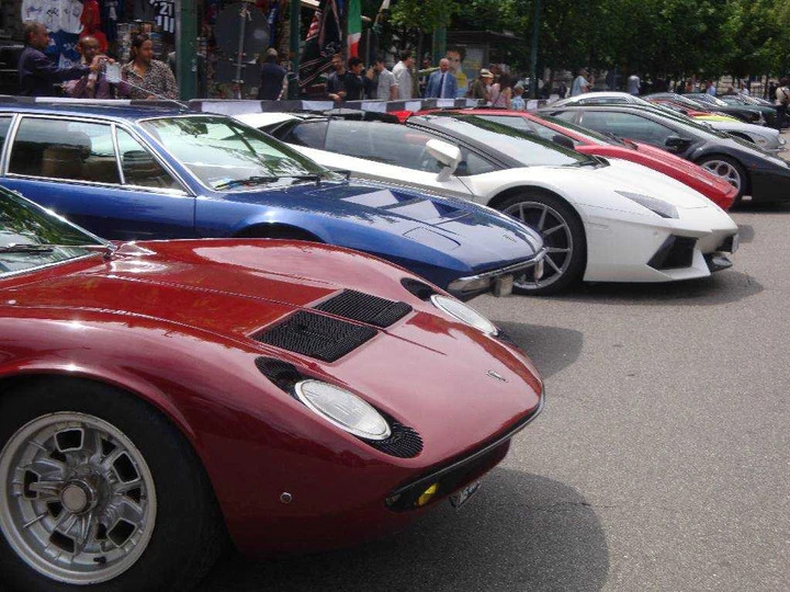 Lamborghini, Grande Giro 50° Anniversario
