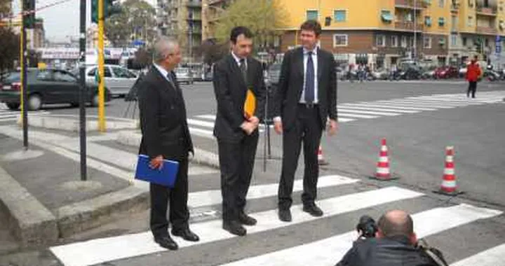A Roma le strisce pedonali sono più sicure