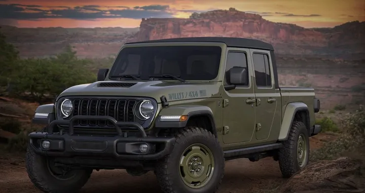 Jeep lancia il Gladiator Willys '41 Buzz, tributo al camion militare M715