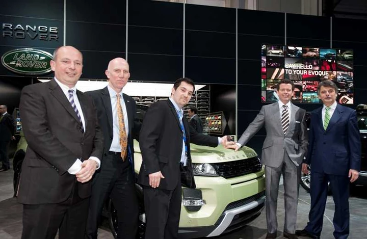 Ginevra 2011: Range Rover Evoque è Car Design of the Year
