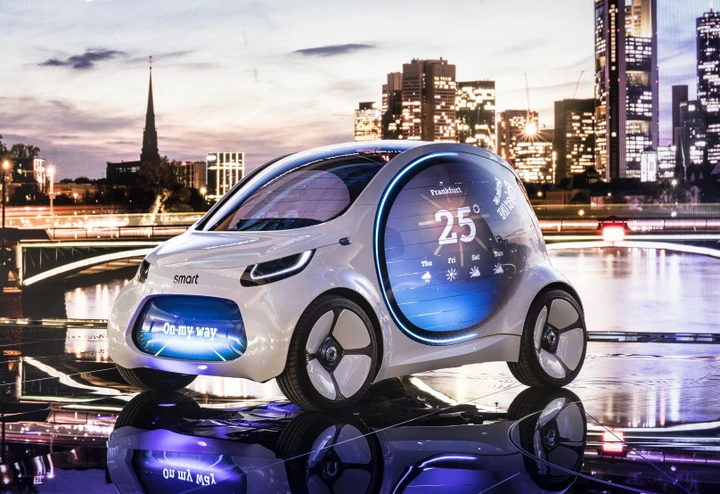 Smart Vision EQ Fortwo al Salone di Francoforte 2017