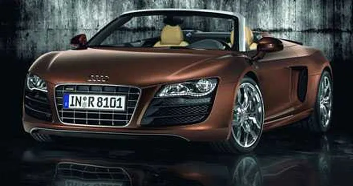 Audi: ecco la R8 Spyder