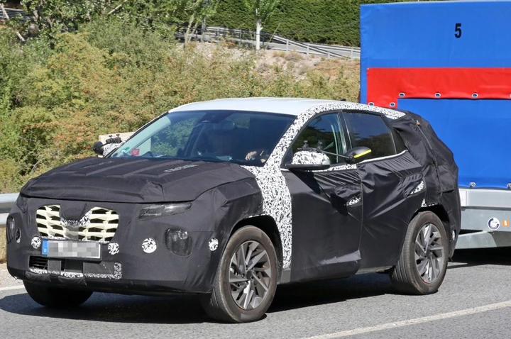 Hyundai Tucson 2021, foto spia