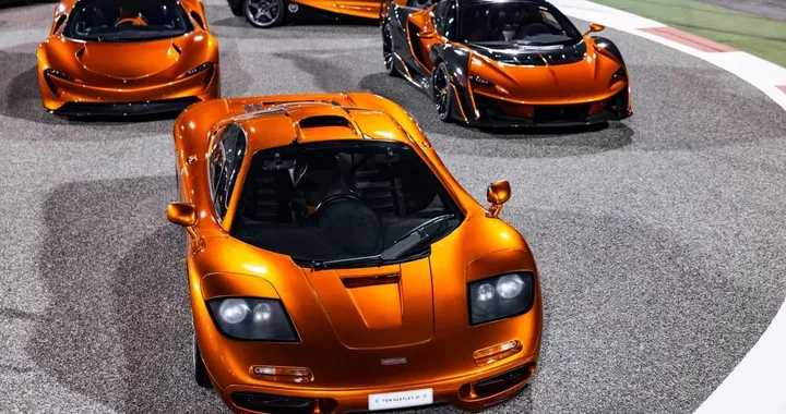 McLaren, all'asta la collezione esclusiva Mansour Orange