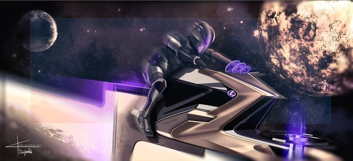 Lexus presenta Zero Gravity, concept spaziale