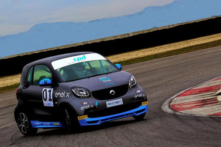 Smart EQ Fortwo e-cup al Parco Valentino 2018