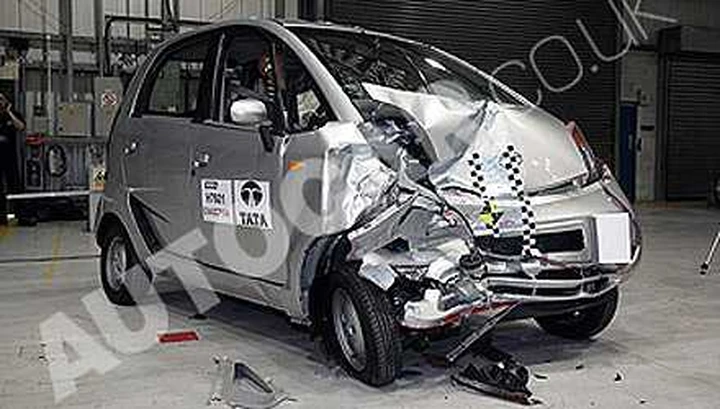 Tata Nano: ok al primo crash test europeo