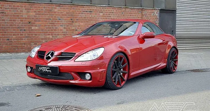 Mercedes SLK 55 AMG by Mec Design
