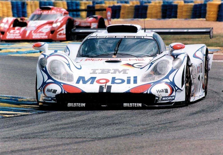 Porsche 911 GT1 alla 24 Ore di Le Mans