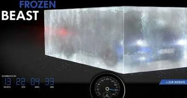 Volkswagen Golf R 2013, teaser ghiacciato