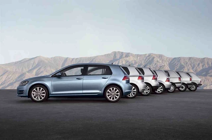 Volkswagen Golf: le immagini dei modelli