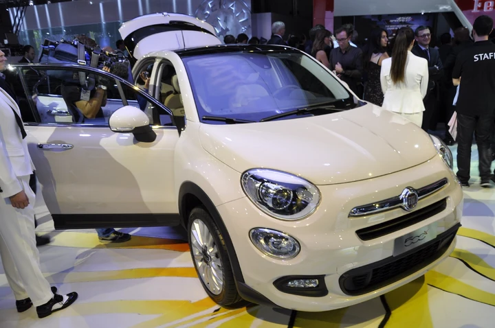 Nuova Fiat 500X al Salone di Parigi 2014