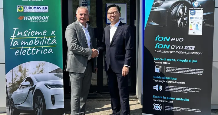 Hankook e Euromaster rafforzano la loro partnership in Italia nella mobilità elettrica