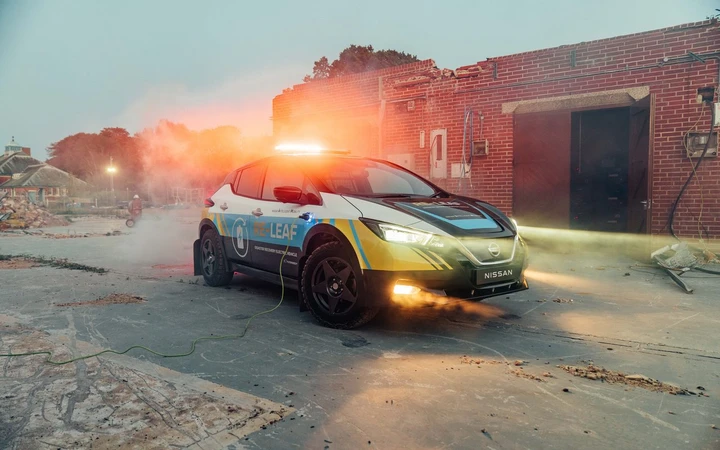 Nissan RE-LEAF: il prototipo che combatte le catastrofi naturali