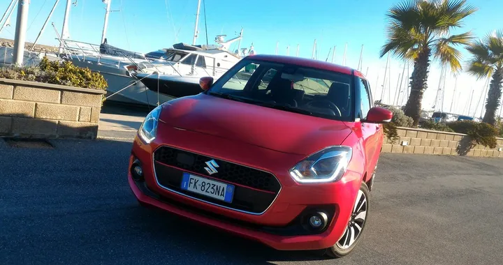 Suzuki: al Festival di Sanremo con la Swift 1.0 Boosterjet S Hybrid