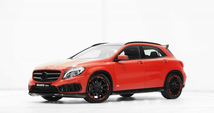 Mercedes GLA: tuning by Brabus
