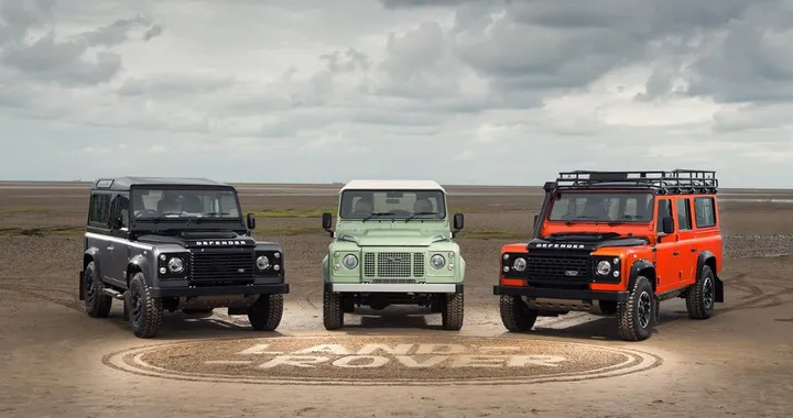 Land Rover Defender, tre serie speciali per l'addio