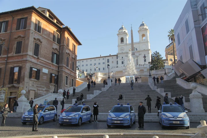 Volkswagen e-up! Polizia di Stato