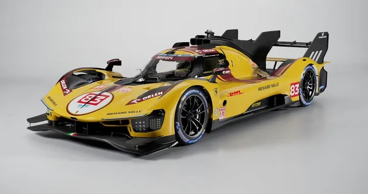 Ferrari 499P di AF Corse, scelta la livrea gialla per correre nel FIA WEC 2025