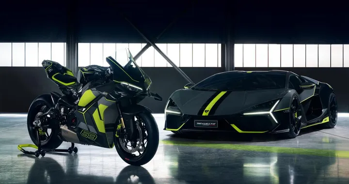 Un capolavoro italiano: la Ducati Panigale che indossa il vestito Lamborghini