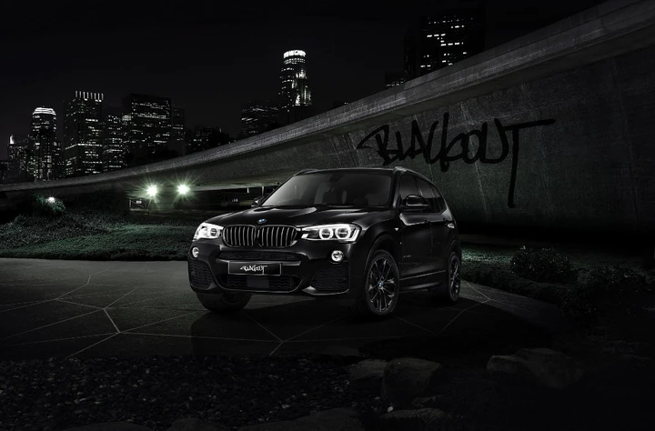 Bmw X3 Blackout Edition: serie speciale per il Giappone