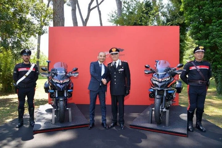 Ducati Multistrada per l’Arma dei Carabinieri