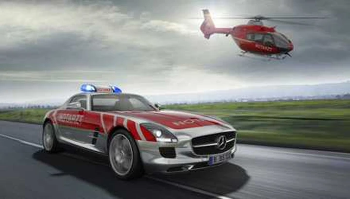 Mercedes SLS AMG Emergency Medical Vehicle