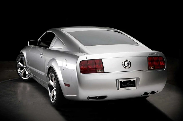 Iacocca Silver 45th Anniversary Edition Ford Mustang