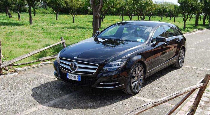 Mercedes CLS Shooting Brake: la prova su strada