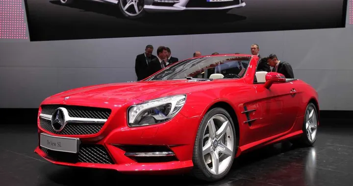 Nuova Mercedes SL 2012 al Salone di Detroit