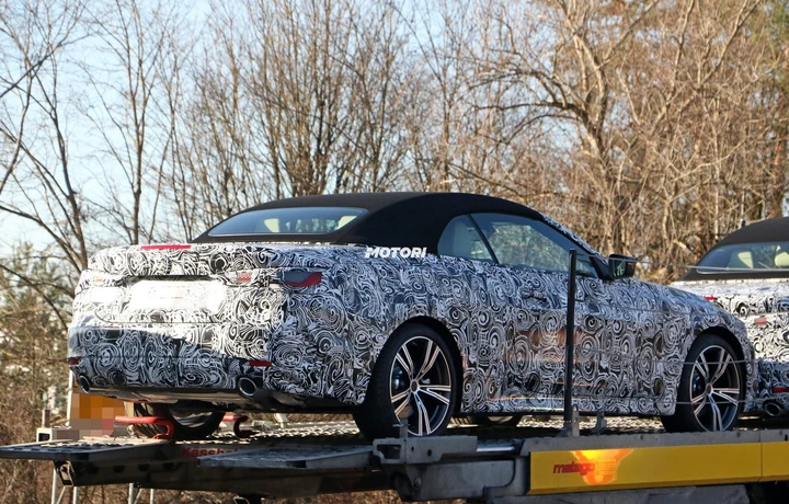 BMW Serie 4 Cabrio 2020: nuove foto spia