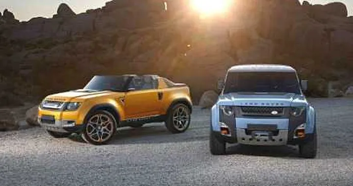 Land Rover DC100 e DC100 Sport a Los Angeles