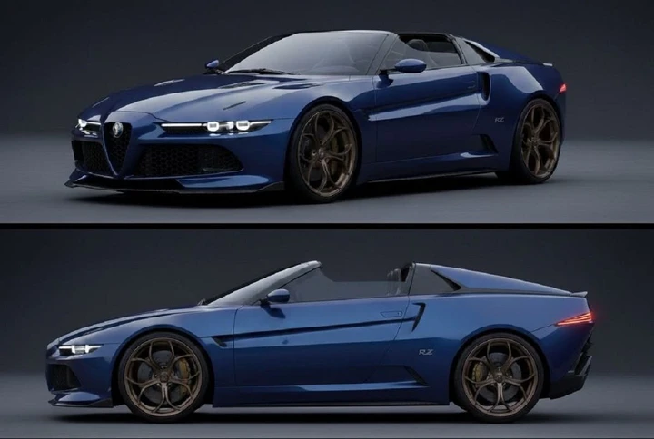 Questo render Alfa Romeo ha fatto impazzire il web: il futuro della RZ
