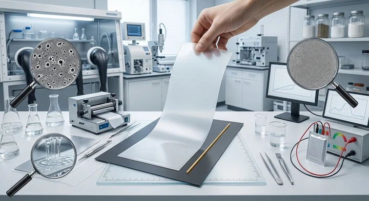 Batterie allo stato solido, nuovo elettrolita sottile come capelli