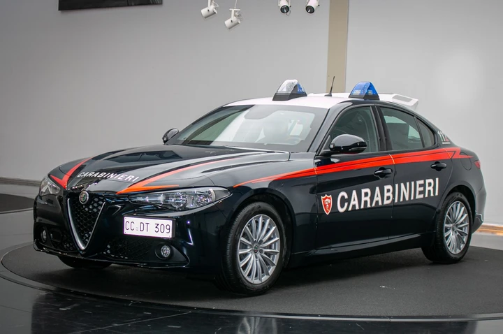 Alfa Romeo Giulia Carabinieri: la nuova Gazzella presentata a Torino