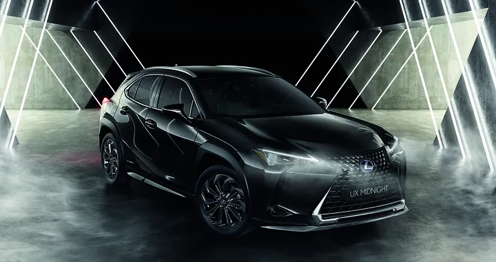 Lexus UX Hybrid, al debutto la serie speciale Midnight Edition
