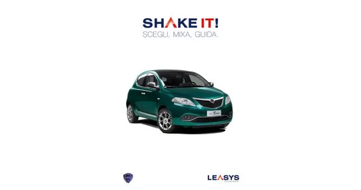 Lancia: presentata la nuova formula di noleggio “Shake it!”