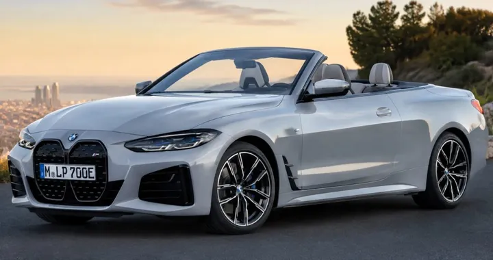 Nuova BMW i4 Convertible elettrica: il progetto prende forma per il 2028