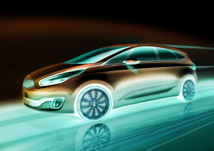 Kia Carens 2013, teaser ufficiali