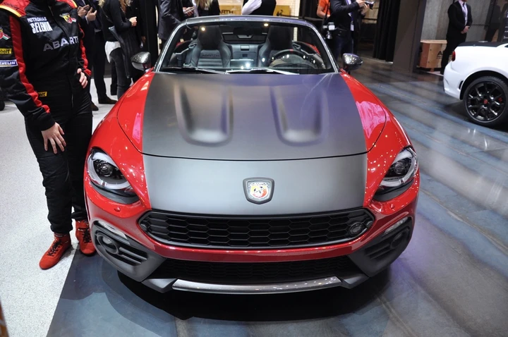 Stand Abarth al Salone di Ginevra 2016