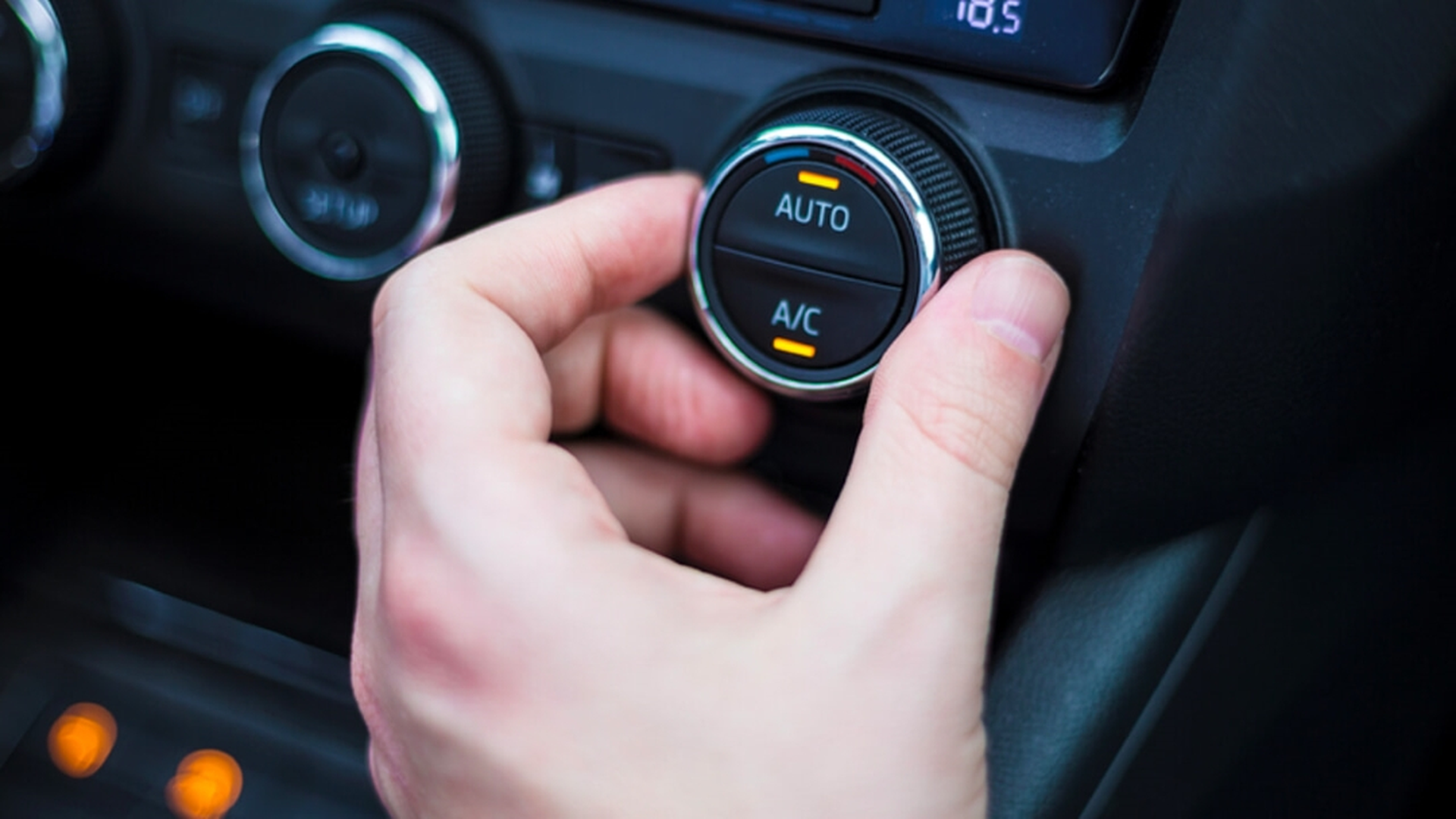 Manopola Touchscreen Per Climatizzatore Auto – Interruttore In Alluminio Per Modello 6 (Centrale)